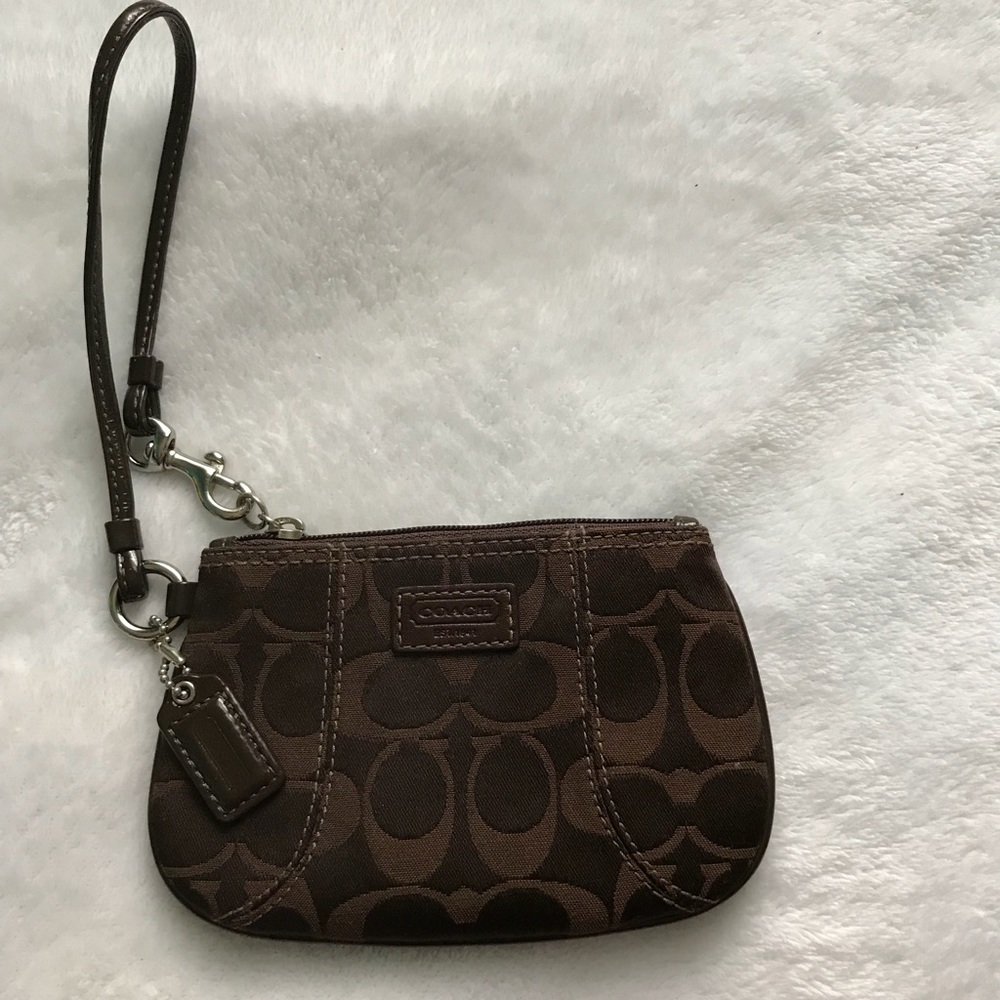 Coach wristlet